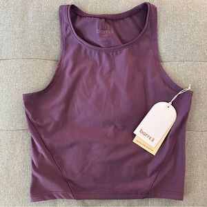 Barre3 purple tank top size XS‎ NEW NWT